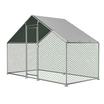 Kippenhok – Dierenren – Kipren – Konijnenhok – Pluimvee Ren – Aluminiumlegering – Vergrendelbare Deur