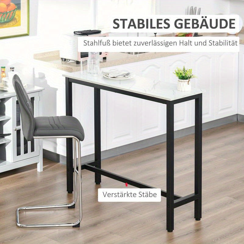 Bar furniture, perfect party/ reception furniture, suitable for restaurant, bar, living room, balcony, pub, cafe, Bar Table, Party Furniture, Classic Design, Stylish Furniture, Sturdy Base, Large Dining Table, Adjustable Tabl
