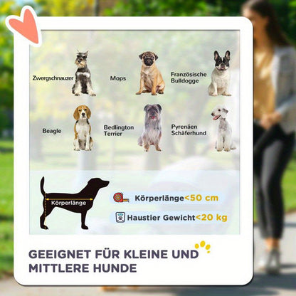 Hondenbuggy – Dierenwagen – Wandelwagen – Hondenkar – Huisdierenbuggy – Opvouwbaar – Oxford Stof – Max. 20 kg – Extra Groot – Lichtgewicht