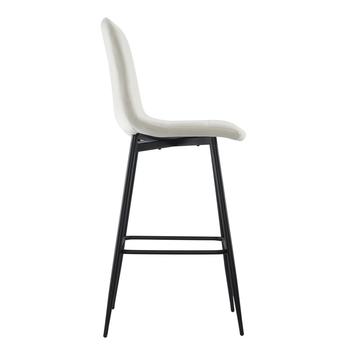 Velvet Fauteuil – Comfortabele Stoel – Lounge Stoel – Design Fauteuil – Zithoek Fauteuil – Set Van 2 – Zachte Polyester Velvet Bekleding – Zwart Houten Frame