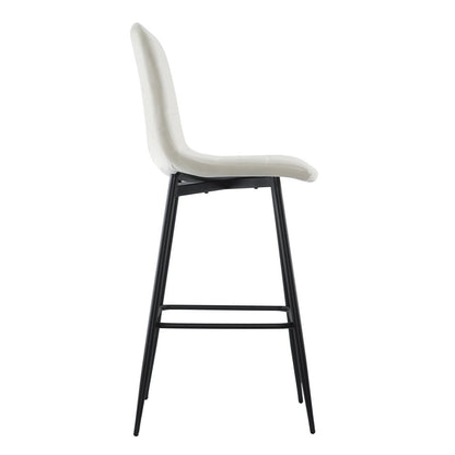 Velvet Fauteuil – Comfortabele Stoel – Lounge Stoel – Design Fauteuil – Zithoek Fauteuil – Set Van 2 – Zachte Polyester Velvet Bekleding – Zwart Houten Frame