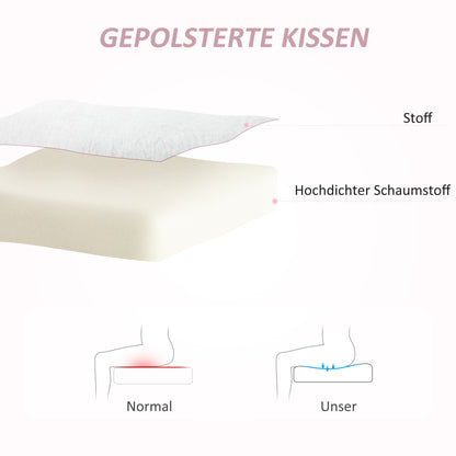 Bureaustoel – Bureaustoel Met Wieltjes – Draaistoel – Kantoorstoel – Bureaustoel Wit – Faux Fur Bekleding – 360 Graden Draaibaar
