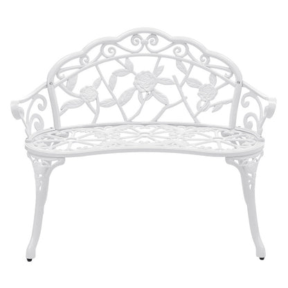 Tuinbank – Buitenbank – Loungebank – Verandabank – Tweezitsbank – Weerbestendig Aluminium – Vintage Antiek Design