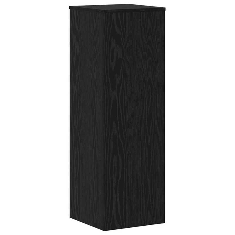 Plantenstandaard – Plantenhouder – Plantentafel – Bloemenrek – Bloempotstandaard – Zwart Eikenhout – 33x33x100 cm – Modern Design – Duurzaam & Robuust