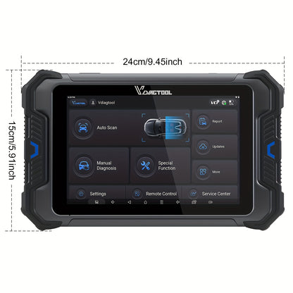 Autodiagnosetool – Foutcode Scanner – OBD2 Diagnosetester – ECU Programmer – Auto Diagnose Interface – Wifi Draadloos – 38+ Onderhoudsfuncties – 8-inch Touchscreen