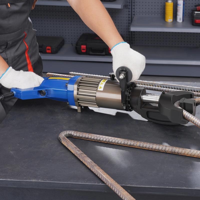 Hydraulische Staalstangbuiger – Wapeningsbuiger – Staalbuiger – Rebar Buigmachine – Wapeningsstaal Buiger – Buigt 12-22 Mm Staven – Snelle Hydraulische Buiging In 4 Seconden