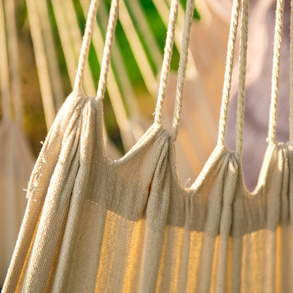 Hangstoel – Hangstoel Met Standaard – Hangmatstoel – Schommelstoel – Tuinstoel – Regenboogstrepen – Draagkracht Tot 150 kg – Zitbreedte 80 cm
