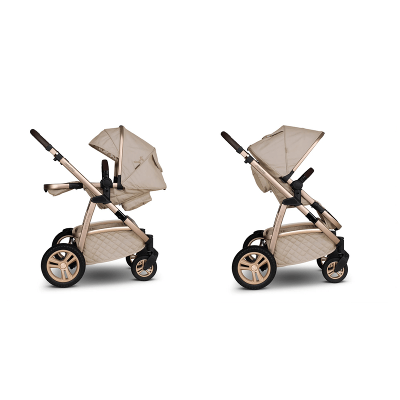 Kinderwagen – Buggy – Wandelwagen – Reiswieg – Babywagen – 3-in-1 Multifunctioneel – Optimale Vering en Schokabsorptie