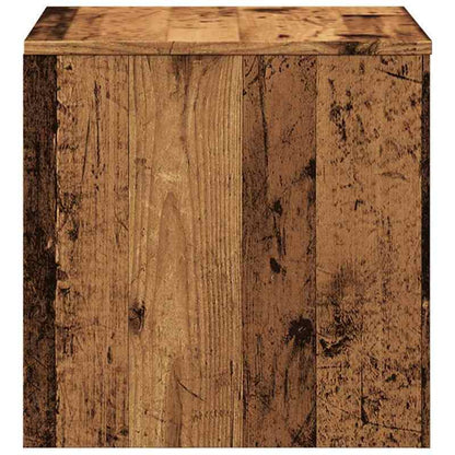 Bijzettafels – Salontafel – Bijzettafel – Tafeltje – Houten Tafels – Set Van 3 – Reclaimed Wood Look – Houtachtig Materiaal – Compact En Duurzaam
