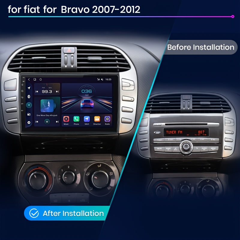 Autoradio – Multimedia Speler – Car Stereo – Android Auto – CarPlay – 9 Inch Touchscreen – Draadloos CarPlay & 2+64GB Opslag – Wifi & 4G Connectivity