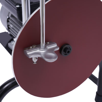 Schaar Slijpmachine – Schapenmes Slijper – Scheermes Slijper – Schaarslijper – Mes Slijpmachine – Zelfklevende Schuurband – Robuust Stalen Frame – Zilverkleurig
