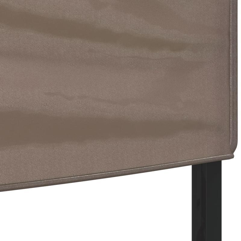Party Tent Foldable Taupe 3X3 M