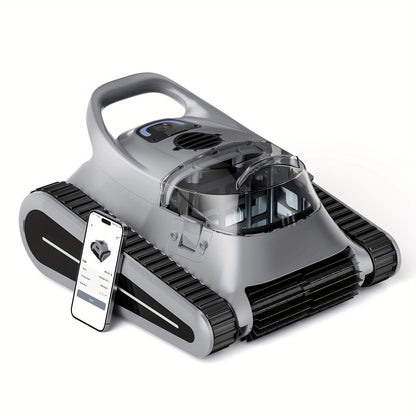 Zwembadrobot – Zwembad Cleaner – Pool Vacuum – Zwembad Robotstofzuiger – Lithium-Polymeer Accu – 150 Minuten Gebruik – Flexibele Schoonmaakmodi