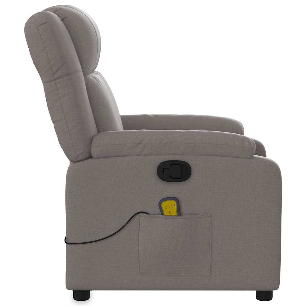 Massagestoel – Massagefauteuil – Relaxstoel – Elektrische Stoel – Verstelbare Fauteuil – 6 Massagepunten – Elektrisch Verstelbaar Tot 135°