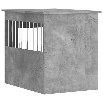 Dierenkooi – Huisdierenkooi – Knaagdierkooi – Konijnenhok – Hondenkooi – Grote Voorste Deur – Veilig Afsluitbaar Slot – Ruim en Duurzaam – Beton Grijs – 55x75x65 cm