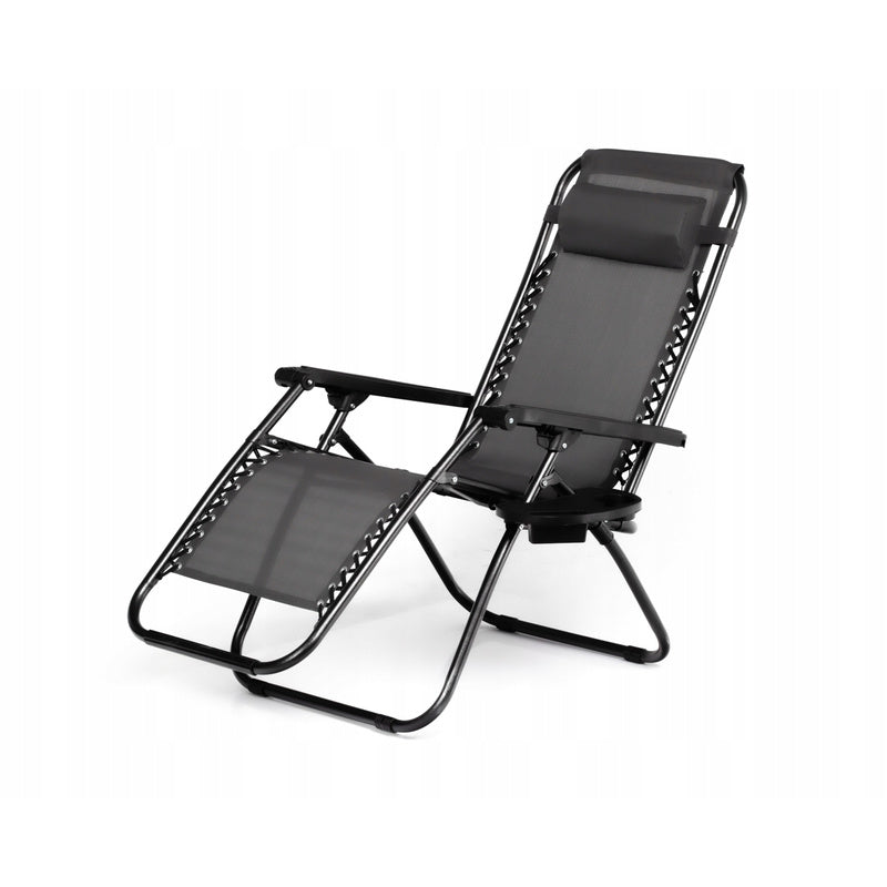 Zero Gravity Ligstoel – Relaxstoel – Tuinstoel – Ligbed – Outdoor Stoel – Versterkt Metaal – Waterafstotende Ademend Stof