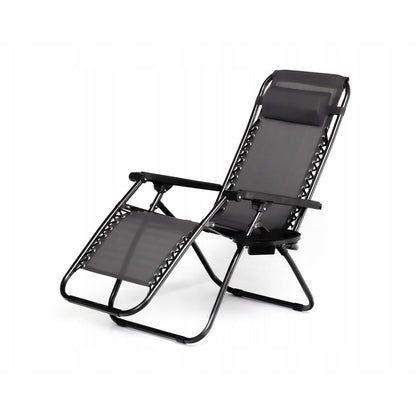 Zero Gravity Ligstoel – Relaxstoel – Tuinstoel – Ligbed – Outdoor Stoel – Versterkt Metaal – Waterafstotende Ademend Stof