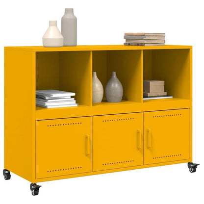 Sideboard – Dressoir – Kast – Opbergmeubel – Buffetkast – Sonoma Grijs – Engineered Wood – 91x28x75 cm
