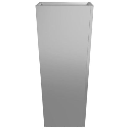 Bloemenrek – Plantenrek – Bloemenstandaard – Plantentafel – Plantenhouder – Gegalvaniseerd Staal – Weerbestendig – Set Van 2 – 35x35x75 cm