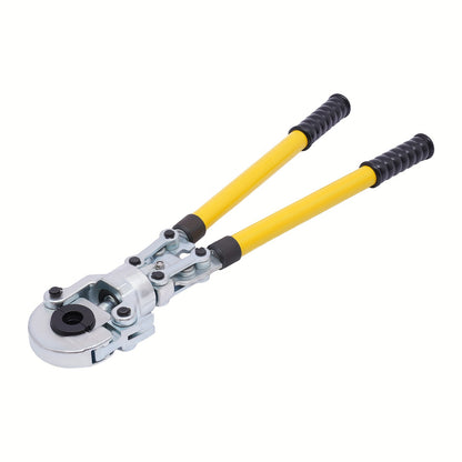 Buig- En Pers Tang – Krimptang – Pijpenpers – Slangknijper – PEX Tang – Handgereedschap – 16-32mm Kalibratie – Draagkoffer En Versterkte Hendel – Rood