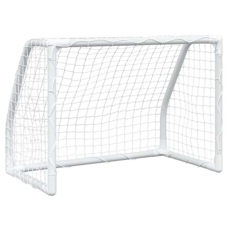 Voetbaldoel – Voetbalgoal – Voetbalgoals – Voetbaldoeltjes – Set van 2 – Inklapbaar & Draagbaar – 64x35x48 cm – Inclusief Witte Bal