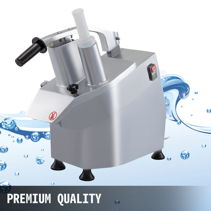 Groentesnijder – Mandoline – Groentehakker – Keukensnijder – Foodprocessor – 550W Krachtig Motor – Roestvrij Staal & Aluminium