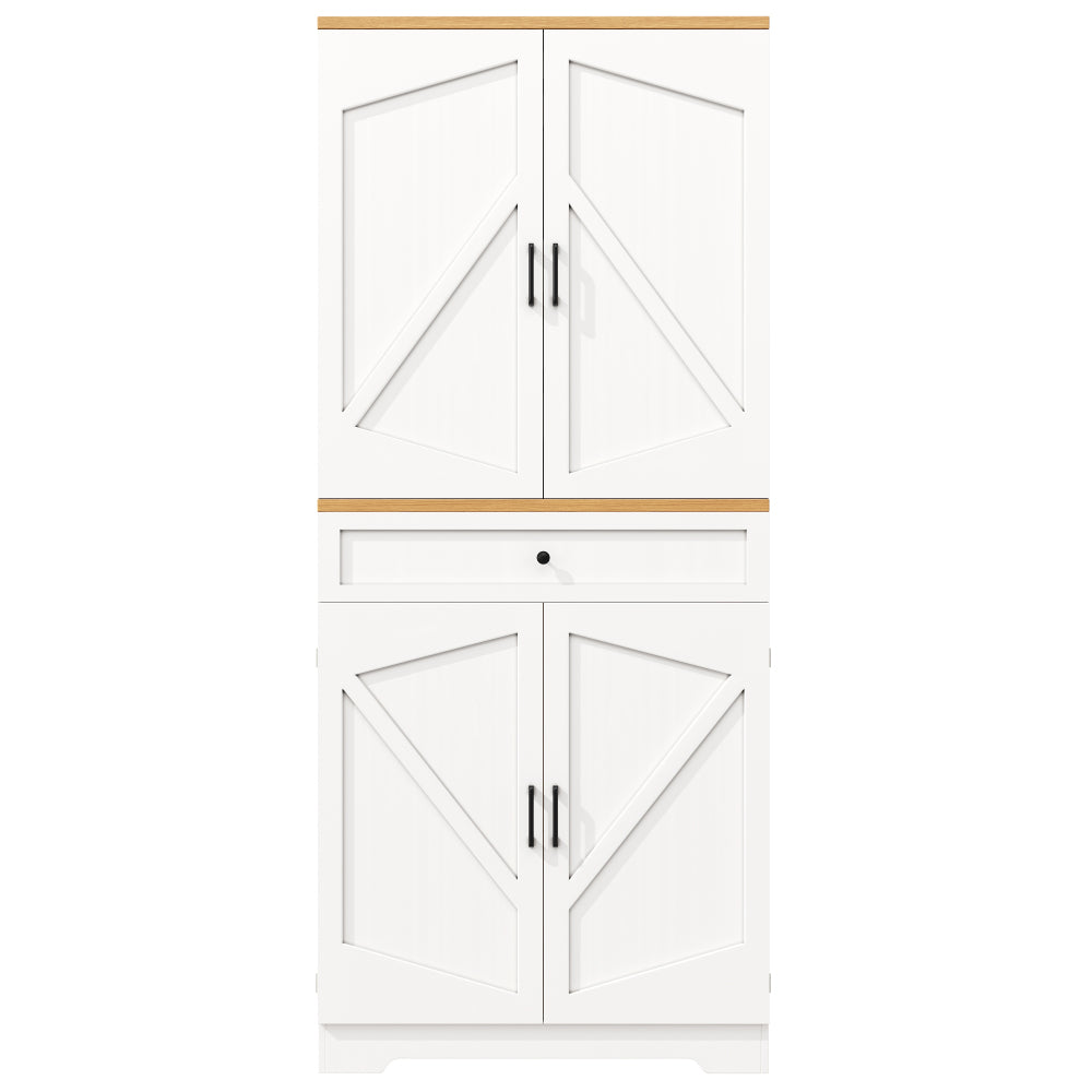 Dressoir – Sideboard – Opbergkast – Buffetkast – Kast – Modern Design – 12 Deurtjes & Lades – Groot Formaat 80x40x180 cm – Duurzaam Materiaal – Ruime Opbergruimte