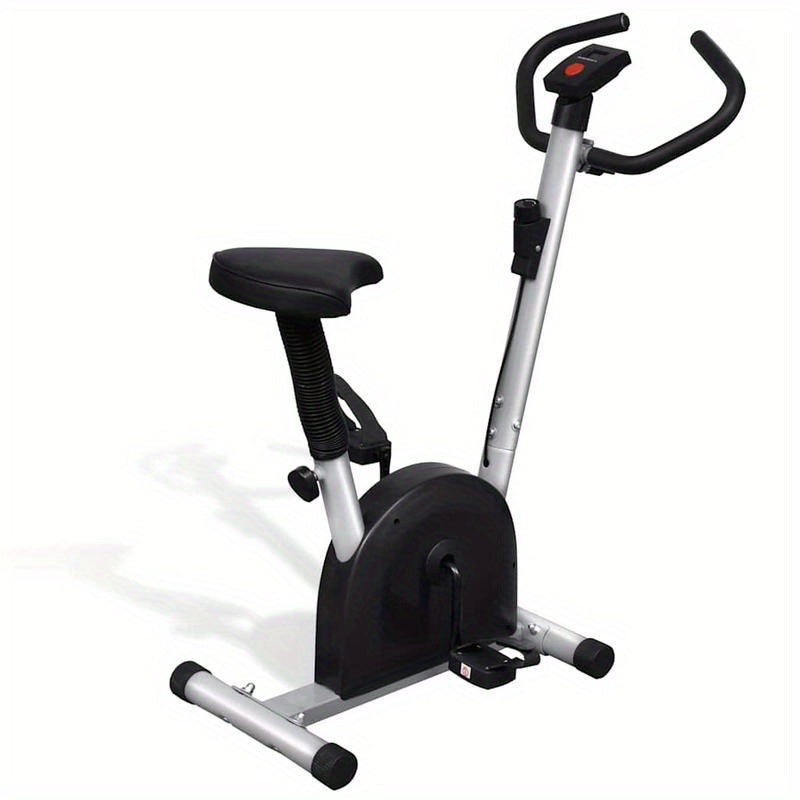 Elittica High-Quality Indoor Cycling Bike with Tungsten Steel Frame, Black Saddle, and Adjustable Resistance - Perfect for Home Workouts, Home Workout Equipment|Adjustable Resistance Bike|Durable Steel Frame