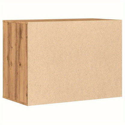 Massief Houten Ladenkast – Opbergkast – Ladekast – Sideboard – Dressoir – Compact 80x41x58 cm – Natuurlijk Hout Bruin