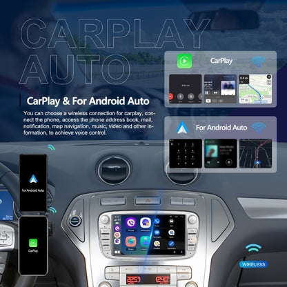 Android Autoradio – Multimedia Unit – Car Stereo – Navigatiesysteem – Touchscreen – 7 Inch Display – Android 13 Systeem – Wireless CarPlay & Android Auto