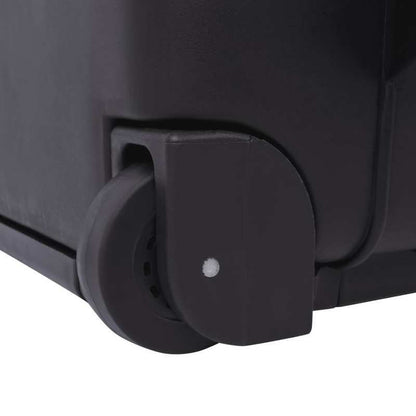 Gereedschapstas met Wielen – Gereedschapskoffer – Opbergtas – Gereedschapsrugzak – Rolwagen – Duurzaam Polypropyleen & ABS – Foam Binnenkant Bescherming – 56 x 35 x 23 cm