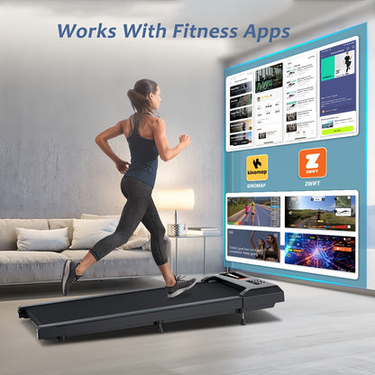 Loopband – Wandelband – Walking Pad – Treadmill – Wandelmachine – Inklapbaar – 10% Hellingshoek – Max. 120 kg Belastbaar