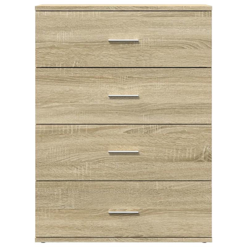 Opbergkast – Opbergmeubel – Kast – Dressoir – Bruin – Set Van 2 – Duurzaam Hardhout – Ruim En Minimalistisch