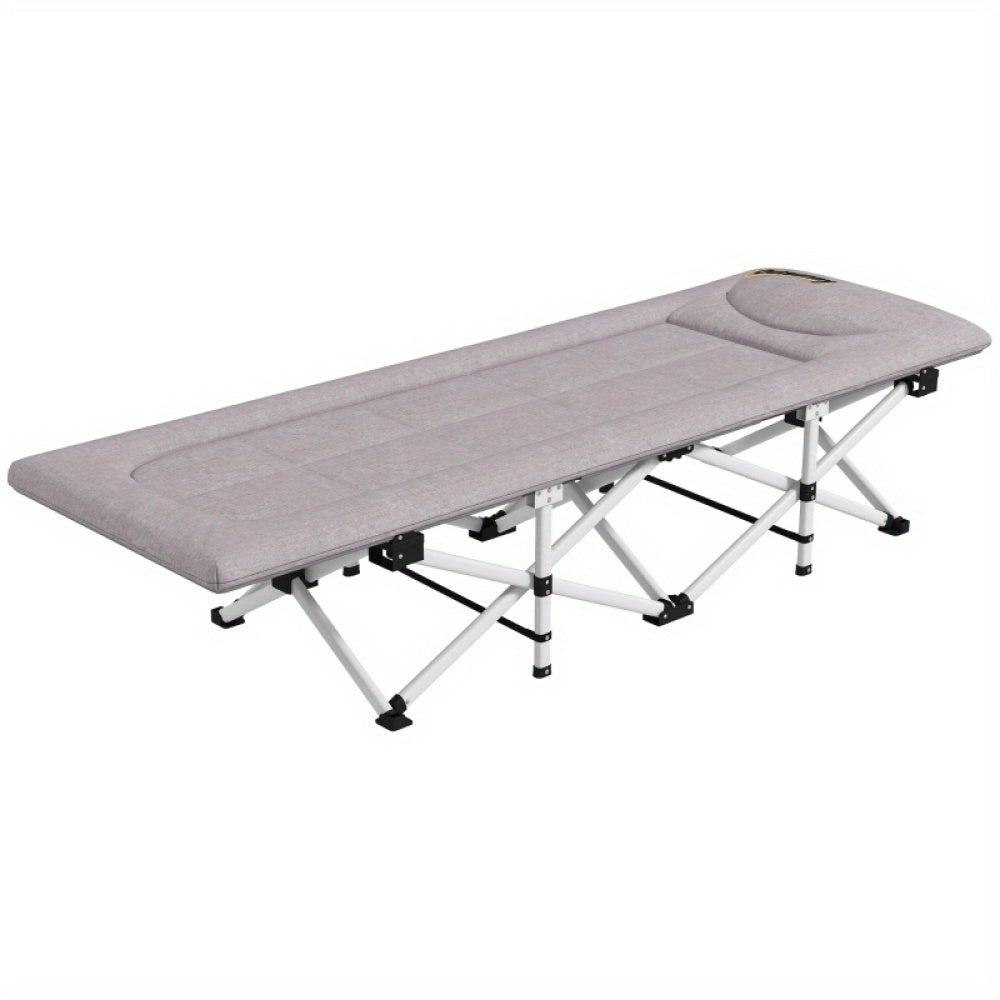 Campingbed – Reisbed – Veldbed – Opvouwbaar Bed – Kampeerbed – Opvouwbaar Met Draagtas – Max. 200 kg Draagkracht – Oxford Stof 200x65x42 cm