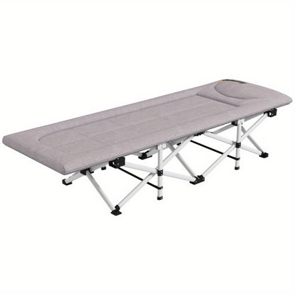 Campingbed – Reisbed – Veldbed – Opvouwbaar Bed – Kampeerbed – Opvouwbaar Met Draagtas – Max. 200 kg Draagkracht – Oxford Stof 200x65x42 cm