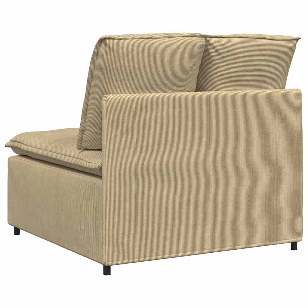 Modulaire Bank – Modulaire Banken – Sofa Element – Zitelement – Bankmodule – Comfortabel Corduroy Polyester – Stevig Metalen Frame