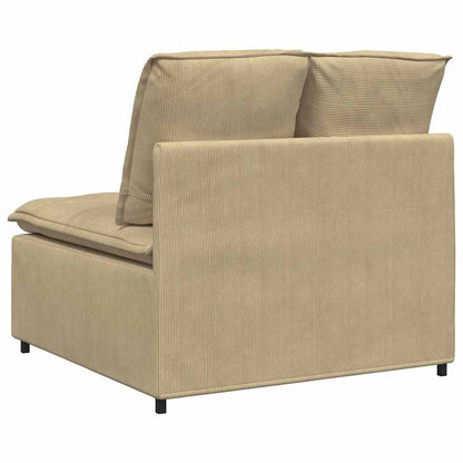 Modulaire Bank – Modulaire Banken – Sofa Element – Zitelement – Bankmodule – Comfortabel Corduroy Polyester – Stevig Metalen Frame