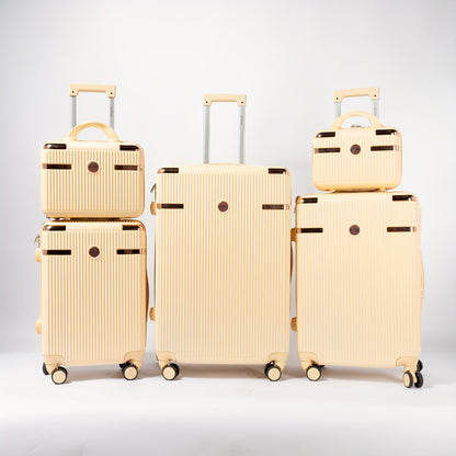 Koffer – Reiskoffer – Trolley – Handbagagekoffer – Valies – Harde ABS Buitenschaal – 360 Graden Draaibare Wielen