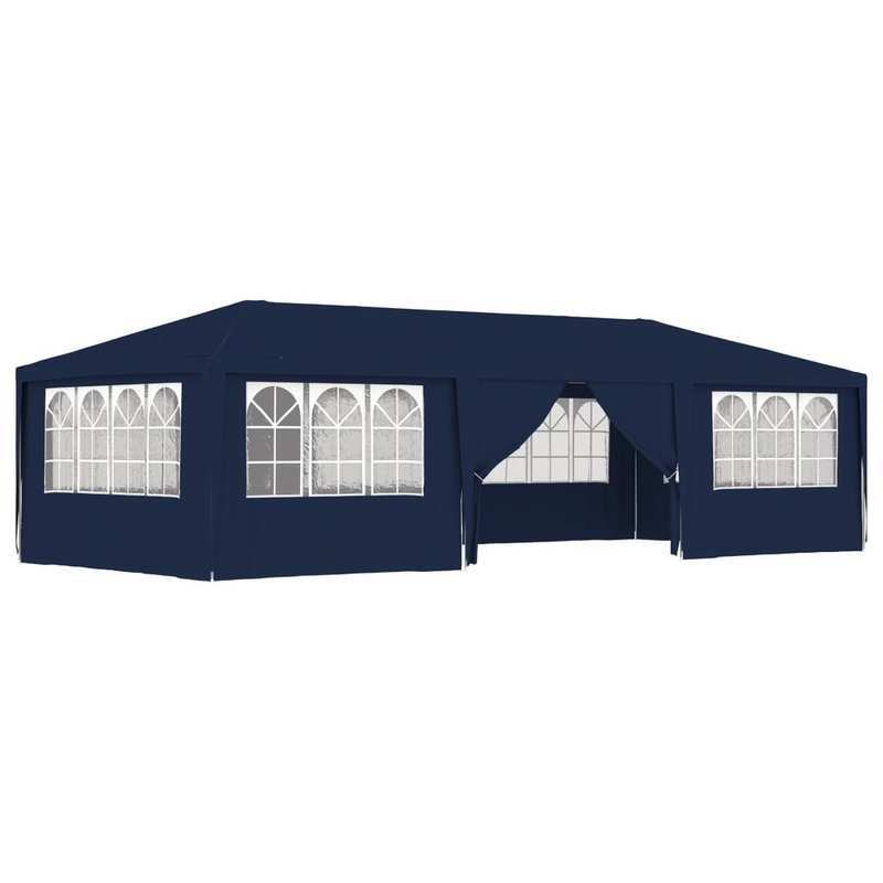 Feesttent – Partytent – Tuintent – Paviljoen – Evenemententent – 4x9m – Waterafstotend Polyester – Makkelijk Op te Zetten