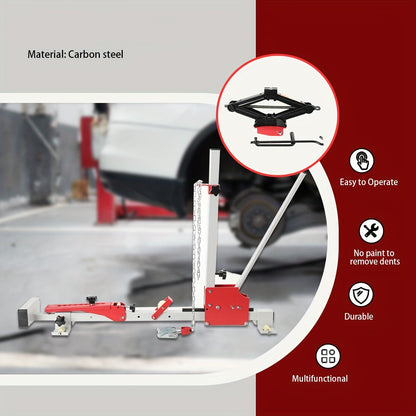 Dellenlifter – Dellenverwijderaar – Carrosseriereparatie Tool – Auto Deukentrekker – PDR Gereedschap – Carbonstaal – Maximale Trekkracht 450 kg – Hoogte Instelbaar 100-800 mm