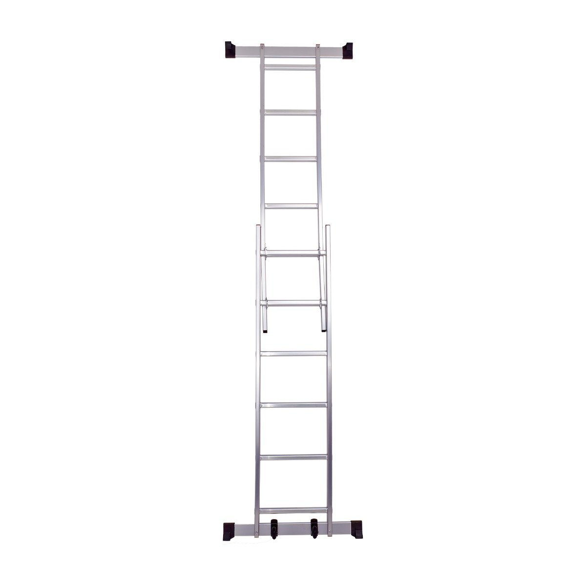 Steigerladder – Multifunctionele Ladder – Kamersteiger – Werksteiger – Vouwladder – Aluminium – Hoogte 165,5 cm – Draagvermogen 150 kg