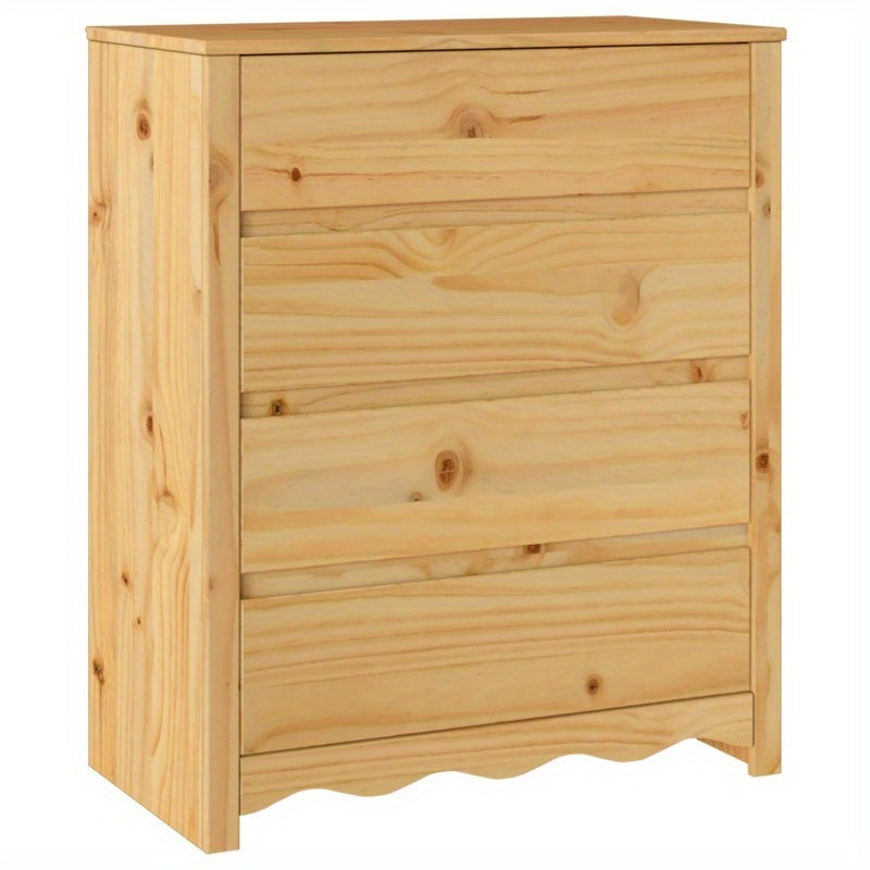 DRAMMEN 76.5x40x91cm Wooden Storage Cabinet with Lockable Shelves - Freestanding Organizer for Home, Office, Bedroom, Bathroom - High-Quality Mixed Wood Construction, Easy Assembly, Compact Design, Bedroom Organizer, Minimali