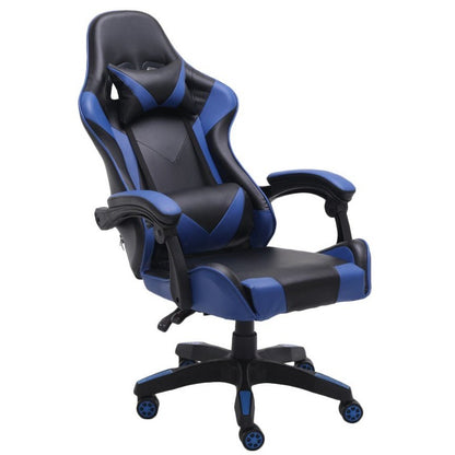 Draaifauteuil – Fauteuil – Relaxstoel – Bureaustoel – Gamingstoel – Ergonomisch Met Verstelbare Nek- en Lendensteun – Rugleuning Kantelbaar Tot 180°