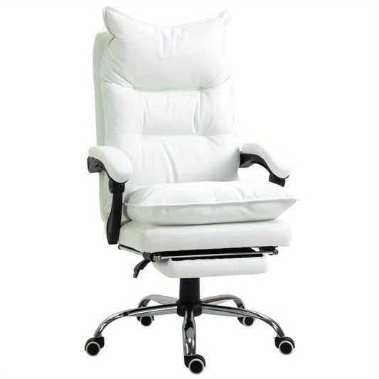 Bureaustoel – Ergonomische Stoel – Office Chair – Draaistoel – Bureaustoelen – Geheugenfoam Komfort – 360° Draaibaar Met Metalen Frame