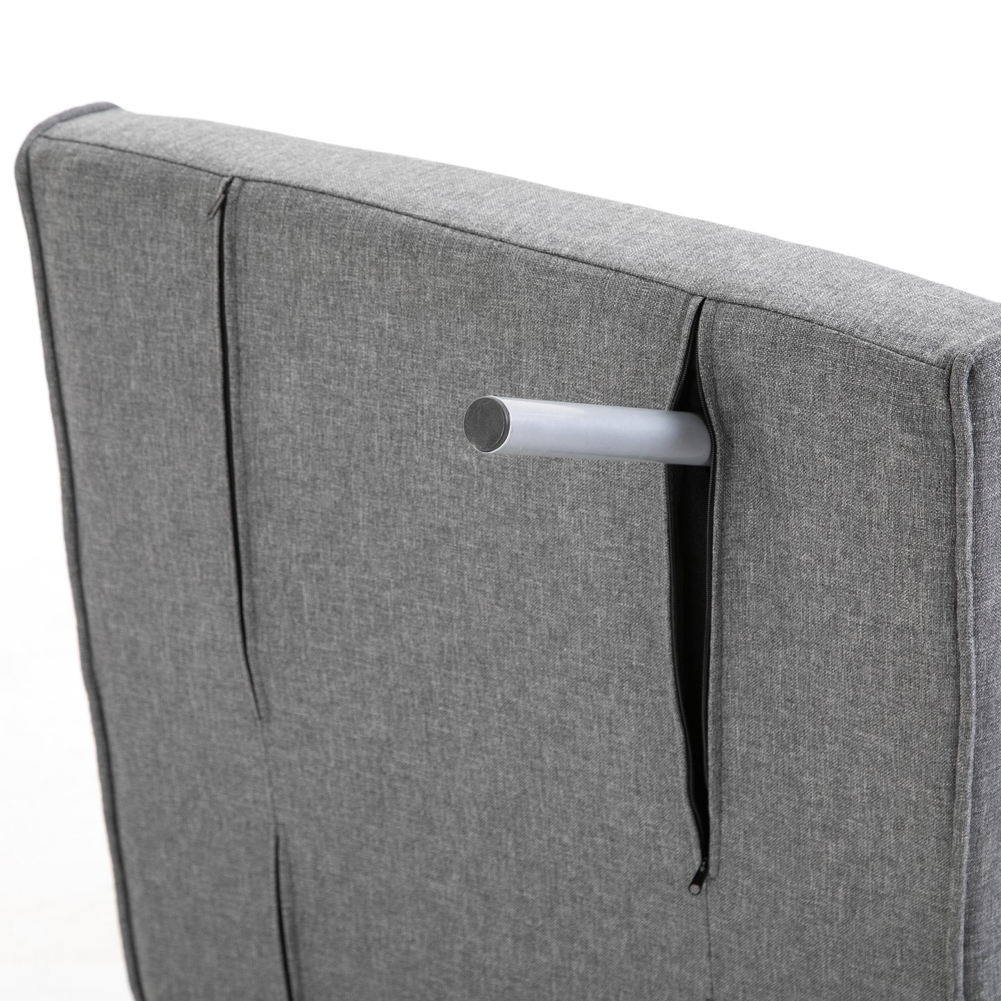 Relaxation Chair Recliner, Reclining Function, Guest Bed, 65 cm x 69 cm x 80 cm, Gray