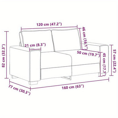 2-Zits Hoekslaapbank – Slaapbank – Zitbank – Slaapbankje – Hoekbank – Variant Zwart – Massief Houten Frame 120 cm – Ruimtebesparend & Duurzaam