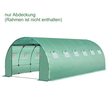 Kassenfolie – Broeikasfolie – Tuinfolie – Foliekas – Kasbedekking – Waterdicht PE Materiaal – UV-Bestendig 600x300x200 cm