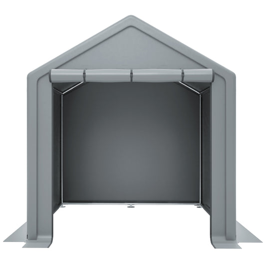 Tuinhuisje – Gereedschapsschuur – Tuinschuur – Fietsenstalling – Buitenberging – Ruim 190x170x200 cm – Robuust Gegalvaniseerd Stalen Frame