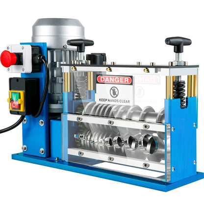 Draadstripper – Kabelstripper – Striptang – Kabelpeller – Draadstriptang – Elektrische Automatische Machine – 370W Motor Met 11 Instelbare Messen