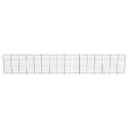Gabion – Schanskorf – Steenkorf – Schanskorven – Steenkorven – Weerbestendig Staal – Afmetingen 900x50x150 cm